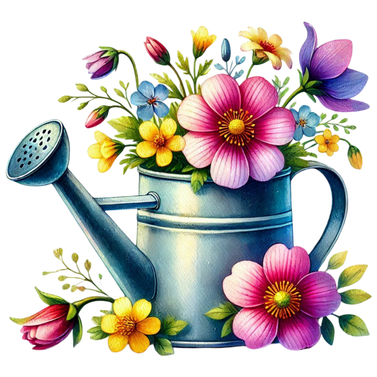 Iron-on image fairy with butterflies #4