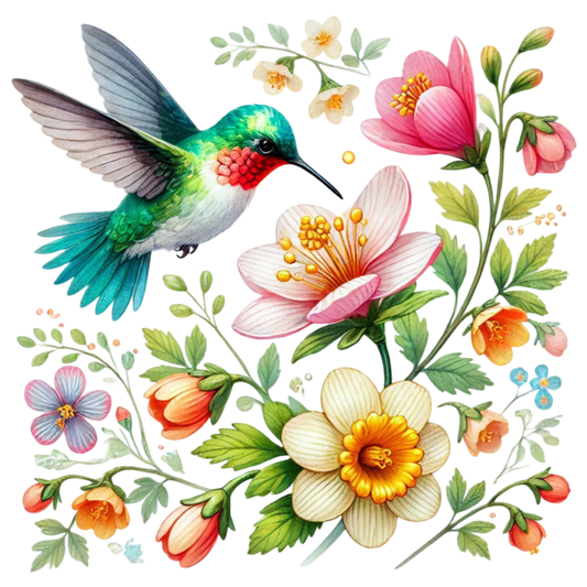 Iron-on image fairy with butterflies #4