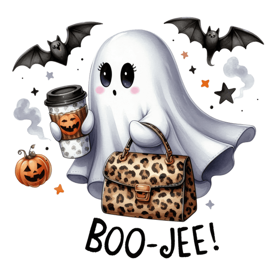 Bügelbild Spooky Boo jee