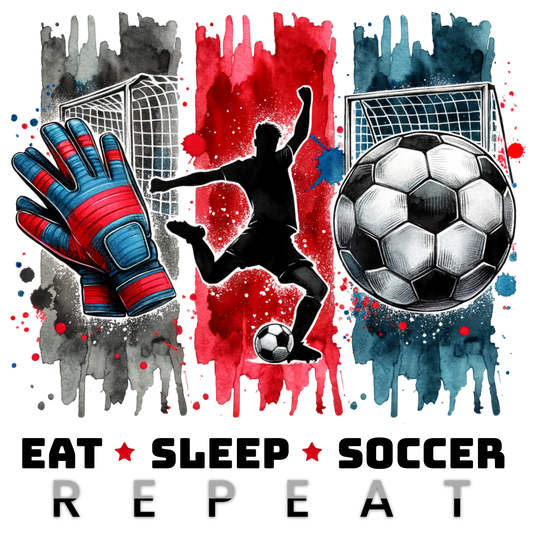 Bügelbild Brush Streifen Motivwelt "Fussball"