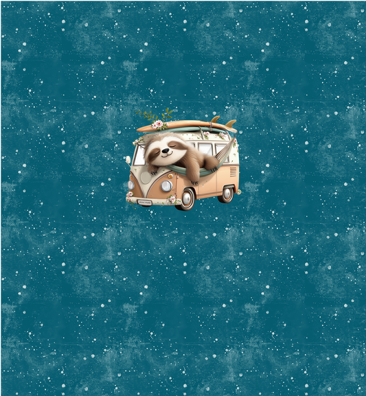 BIO Jersey Panel Bulli Fauli in Hängematte