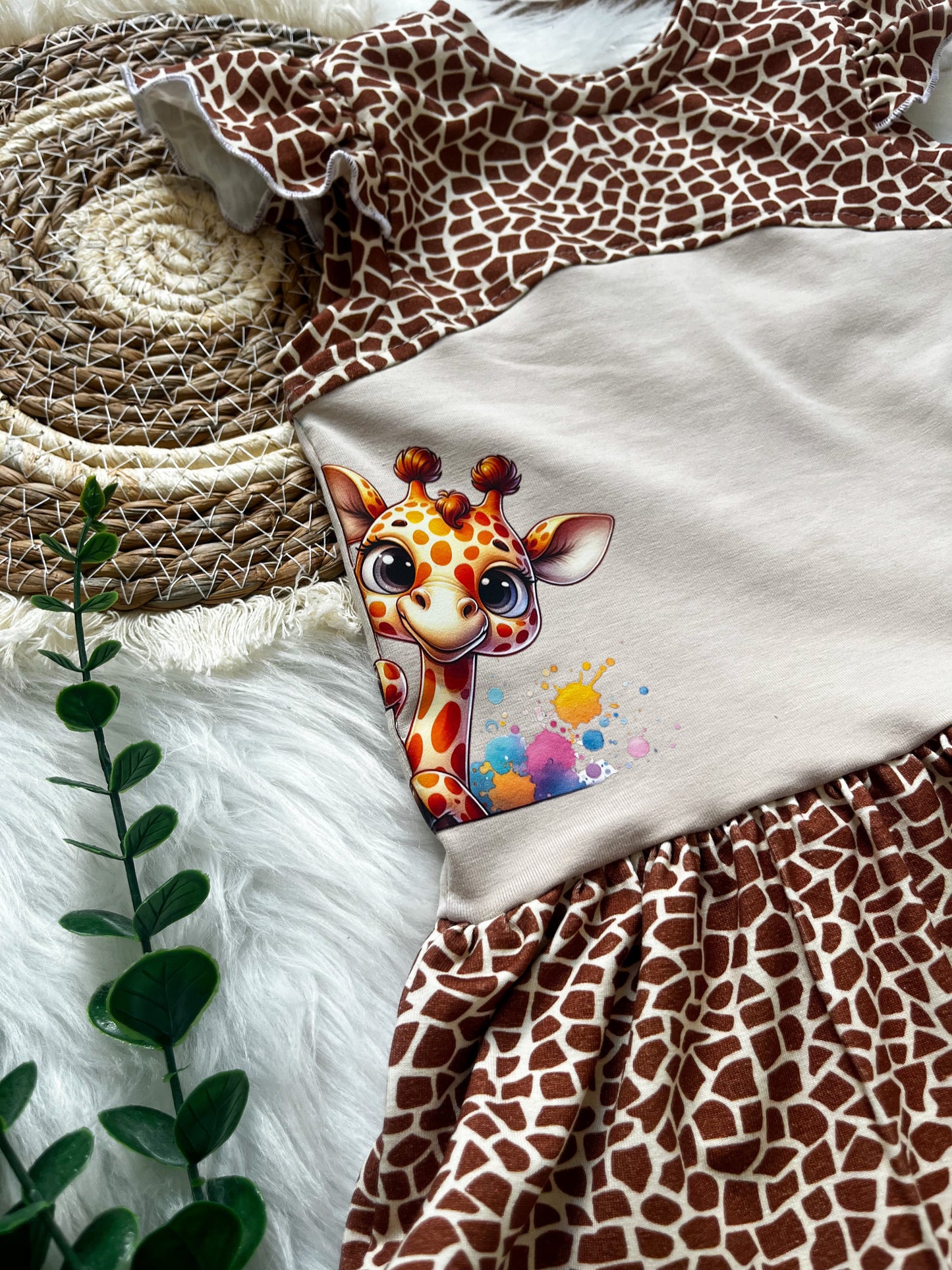 Bügelbild Guck Guck Giraffe #1 Fylou's Style