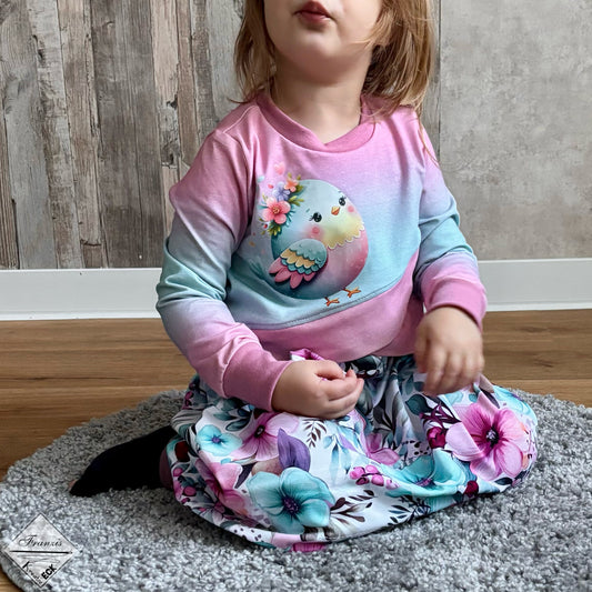 Bügelbild Frühlings Vogel #1