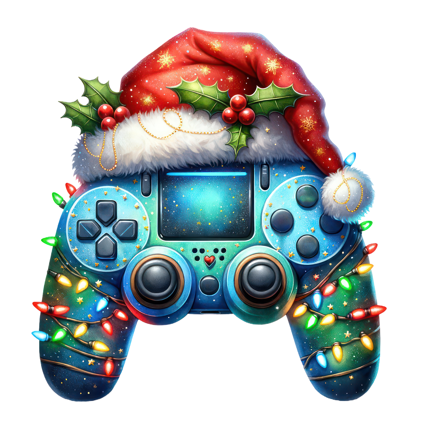 Bügelbild Christmas Controller