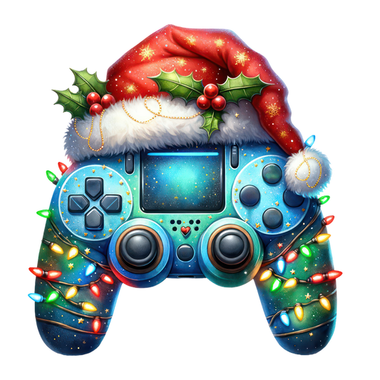 Bügelbild Christmas Controller