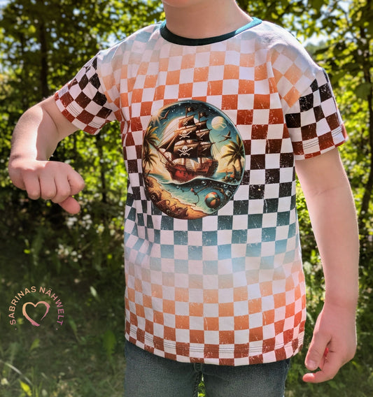 Bügelbild Piratenschiff #8 Fylou's Style
