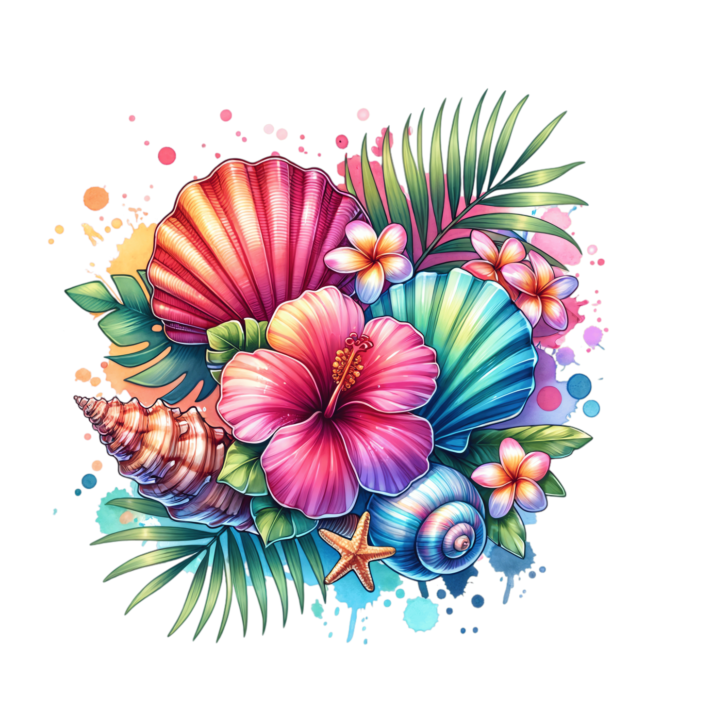 Bügelbild Cool Summer Tropical #12 Fylou's Style