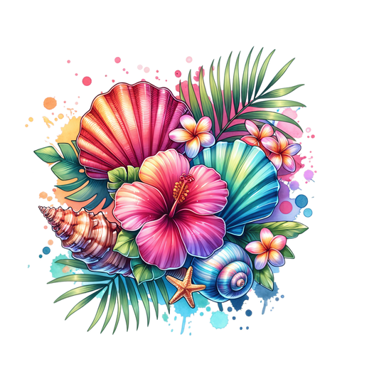 Bügelbild Cool Summer Tropical #12 Fylou's Style