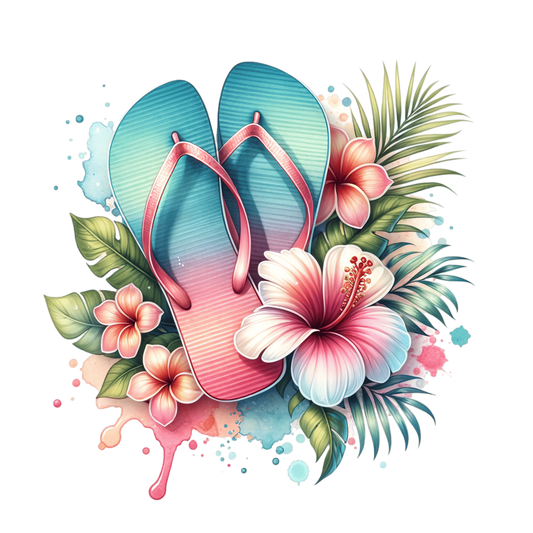 Bügelbild Cool Summer Tropical #6 Fylou's Style