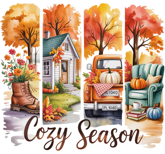 Bügelbild Cozy Saison #1