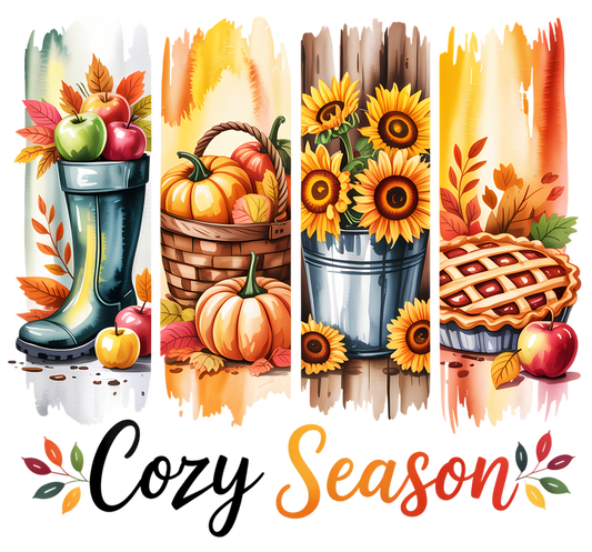 Bügelbild Cozy Saison #2