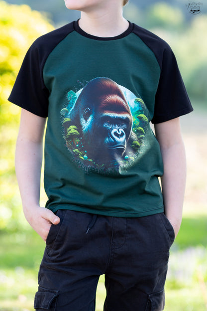 Bügelbild Regenwald Gorilla #2 Fylou's Style