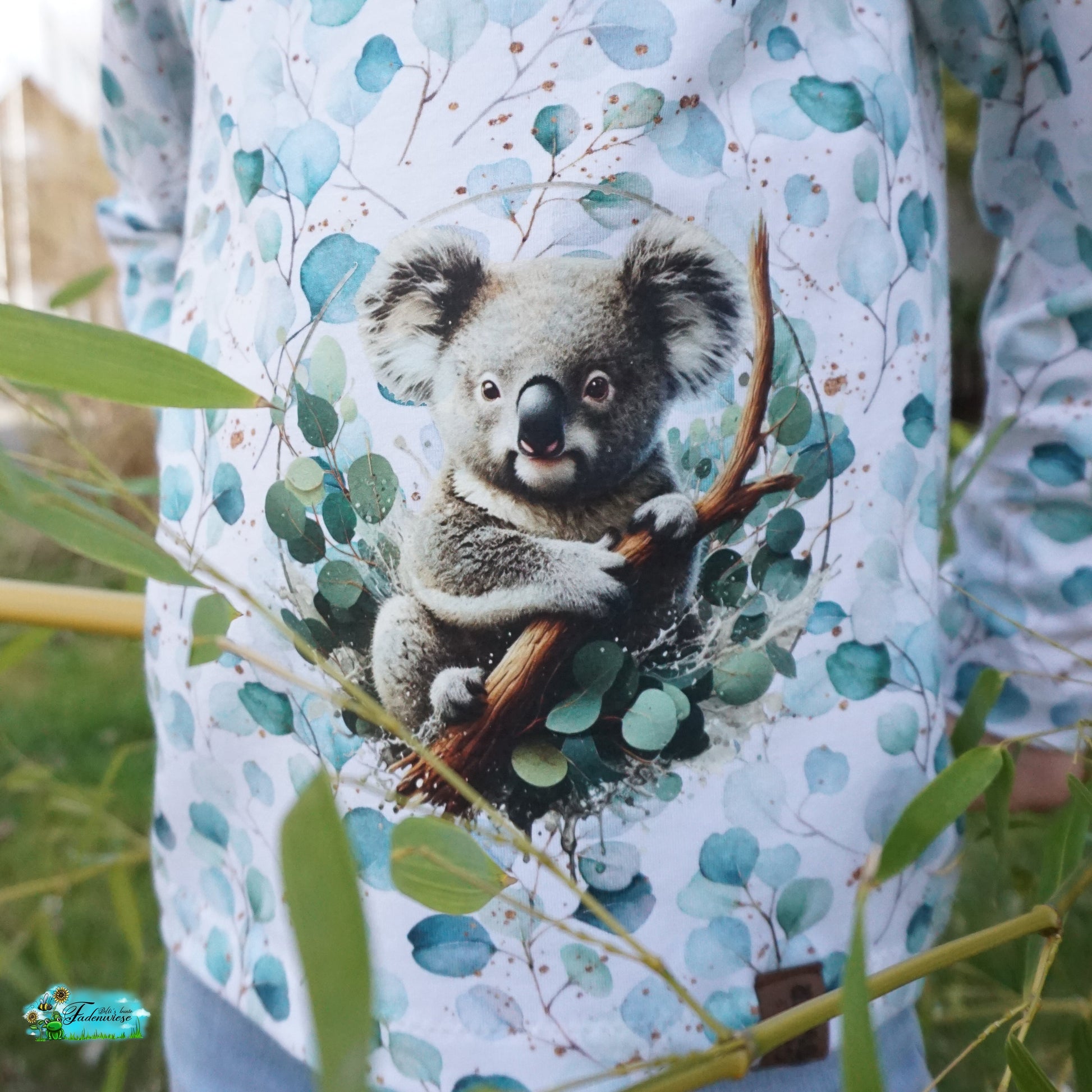 Bügelbild Eukalyptus Koala #1 Fylou's Style