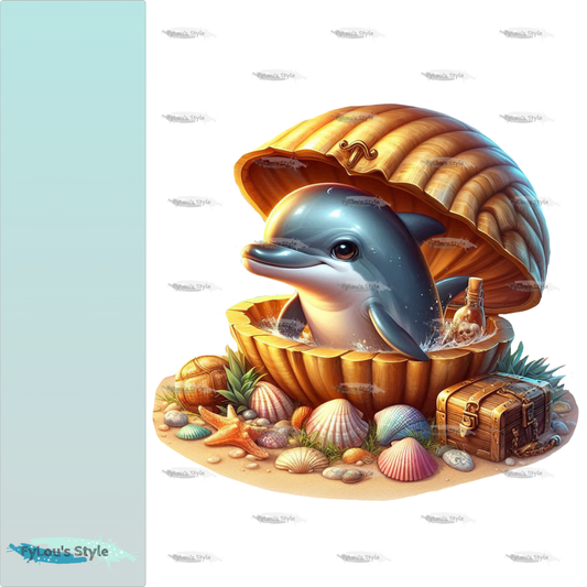 Iron-on Image Magical Animals Eagle