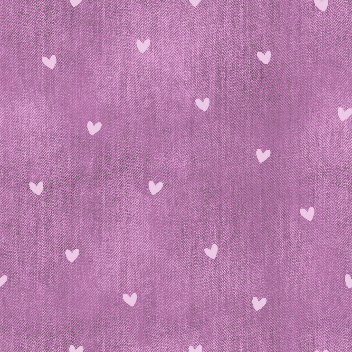 Bio French Terry Denim Herzen helle Beere Überbreite *1m Stücke*