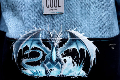 Bügelbild  Eisdrache #1