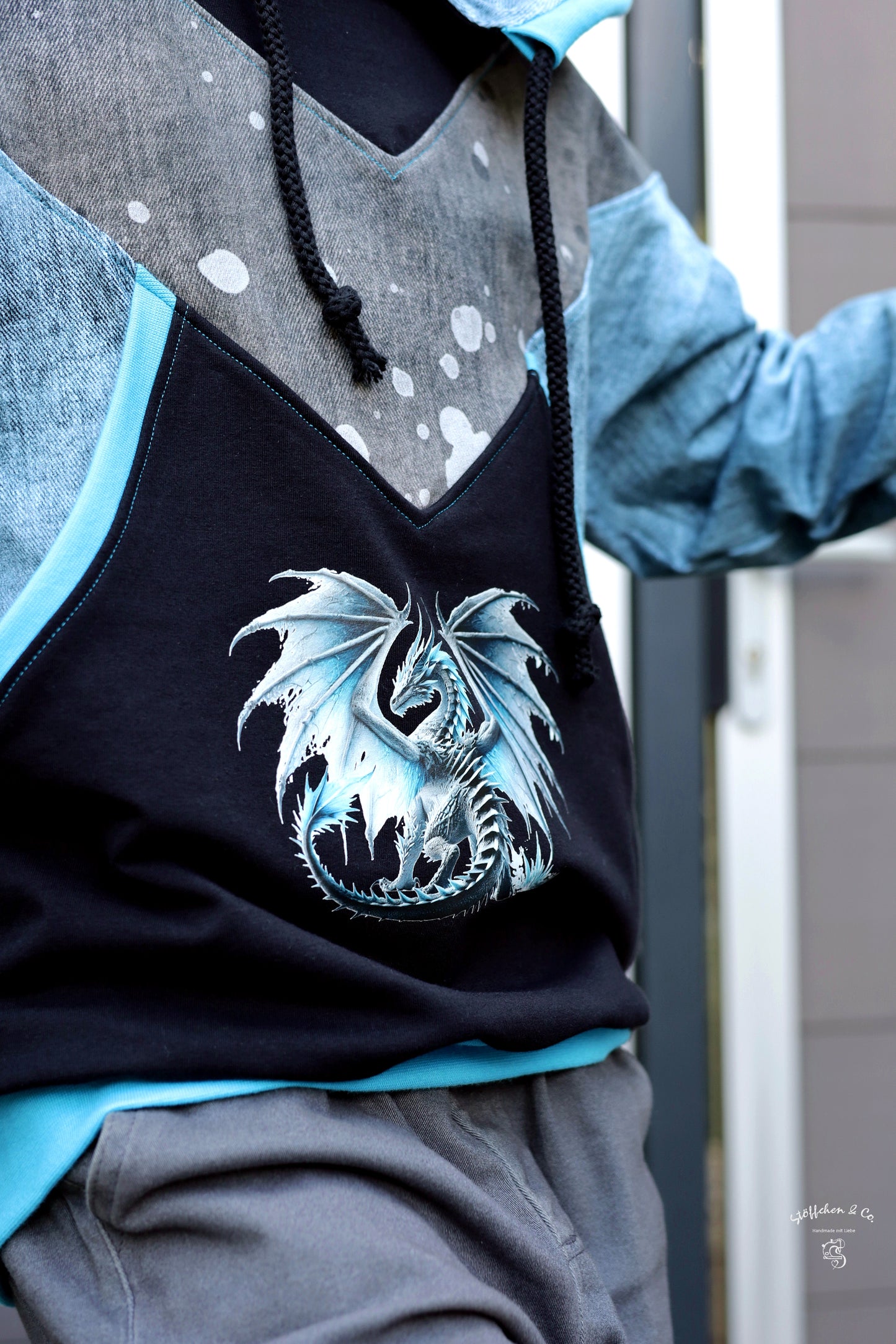 Bügelbild  Eisdrache #6