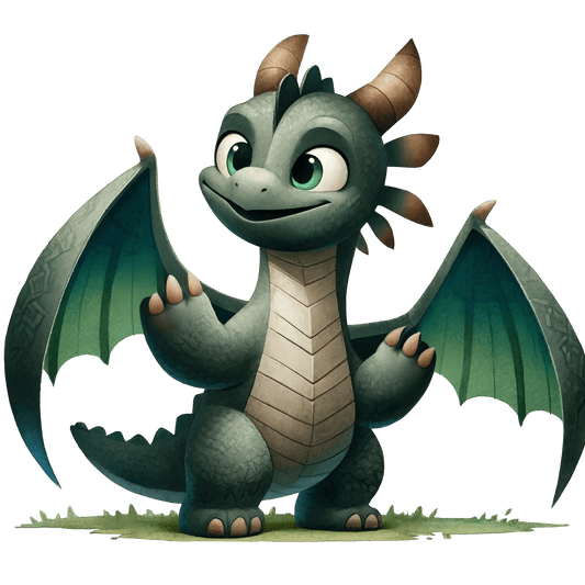 Bügelbild Drache #1 Fylou's Style