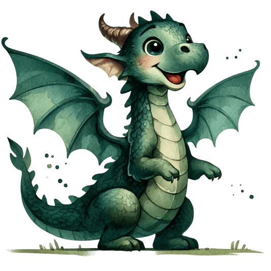 Bügelbild Drache #2 Fylou's Style