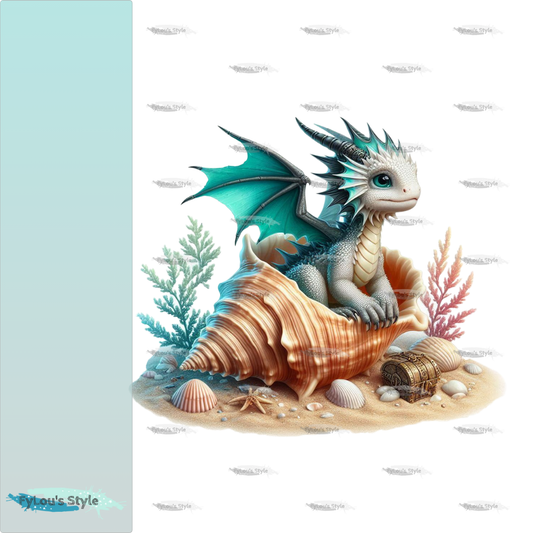 Iron-on Image Magical Animals Eagle