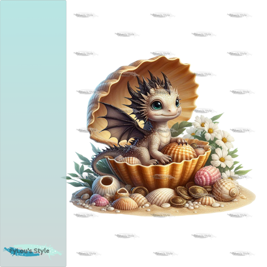 Iron-on Image Magical Animals Eagle