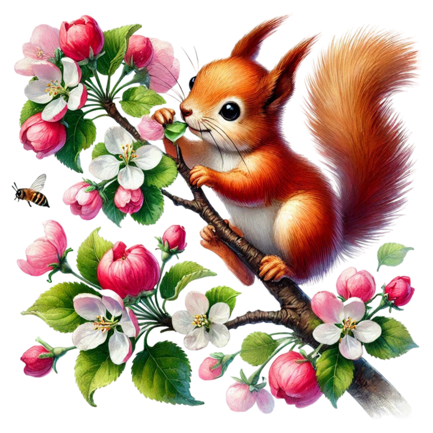 Iron-on image fairy with butterflies #4