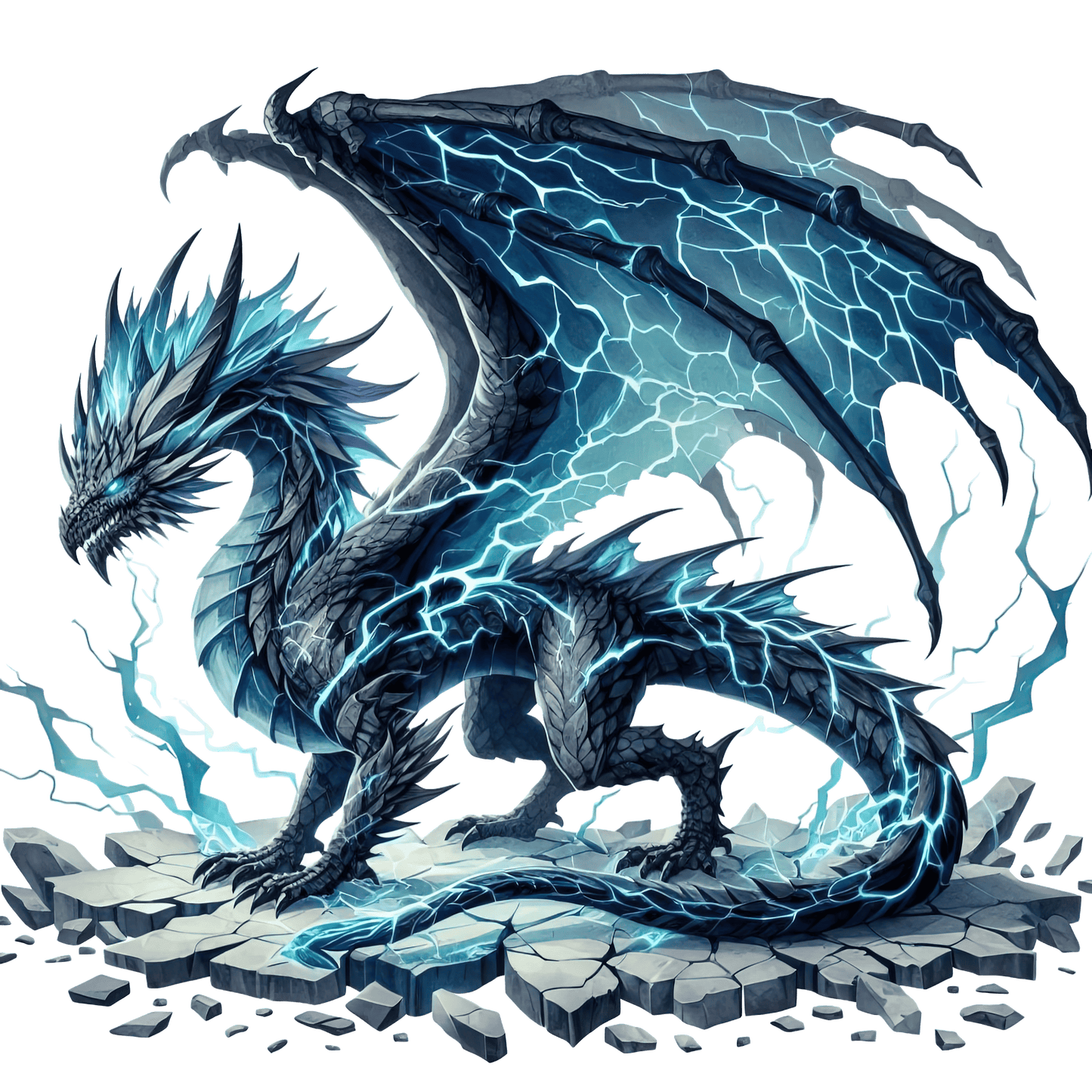 Bügelbild Elementar Drache #13