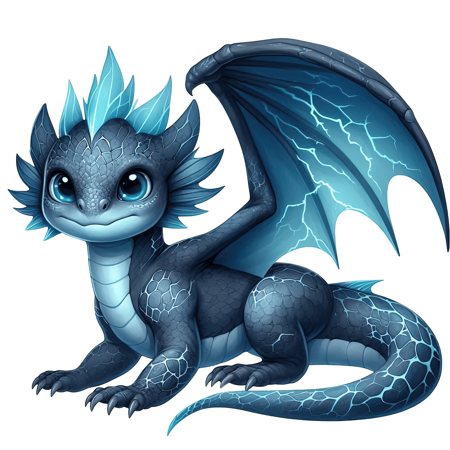 Bügelbild Elementar Drache #17