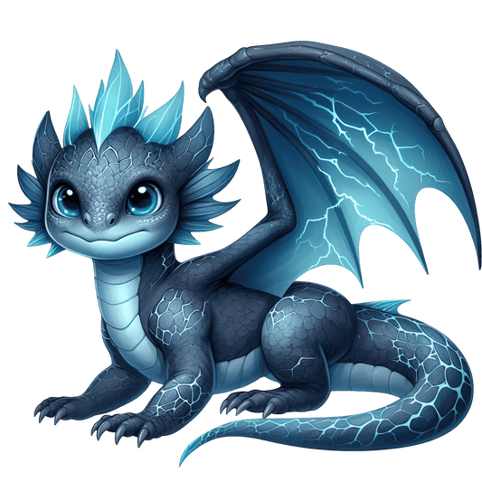 Bügelbild Elementar Drache #17