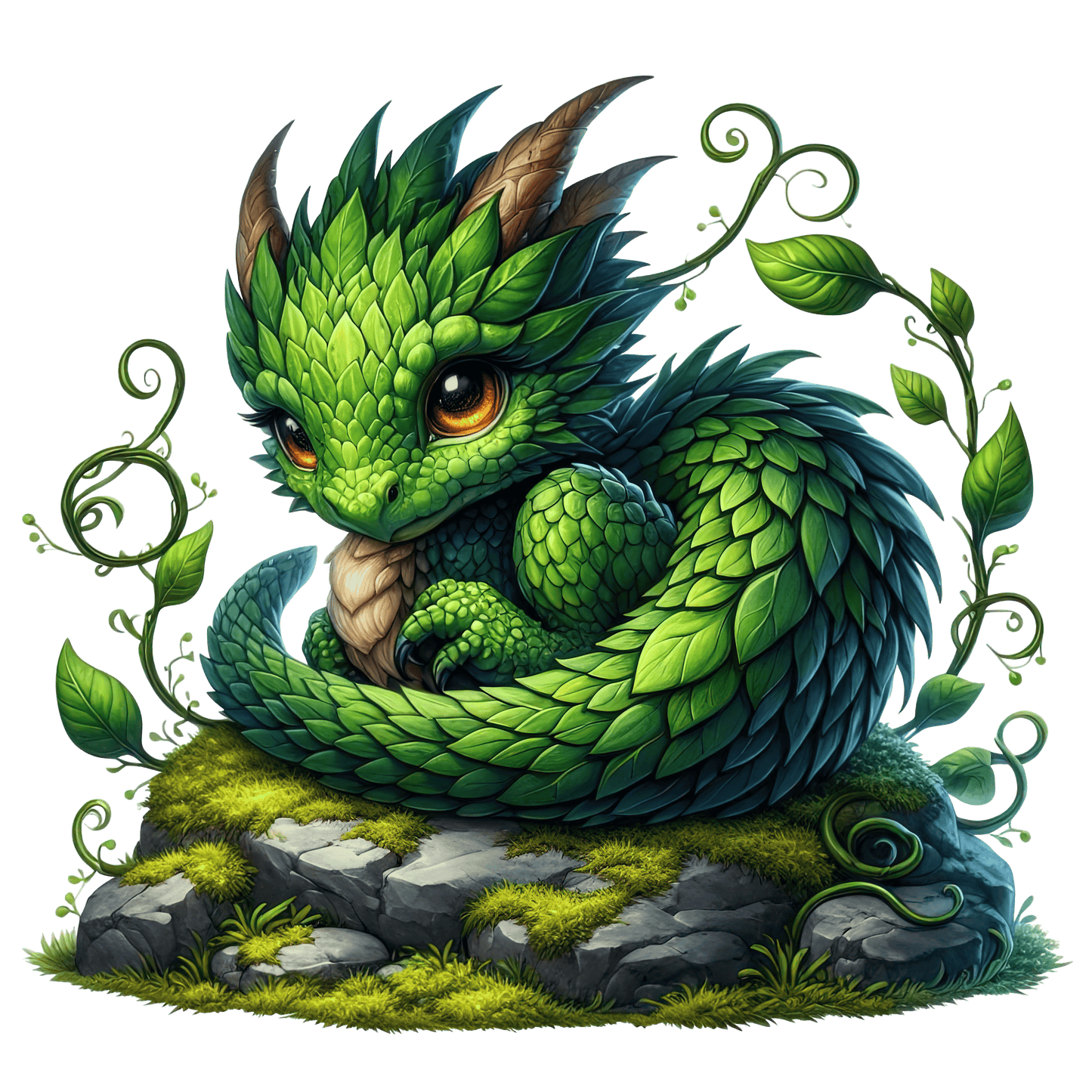 Bügelbild Elementar Drache #27