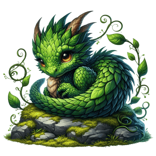 Bügelbild Elementar Drache #27