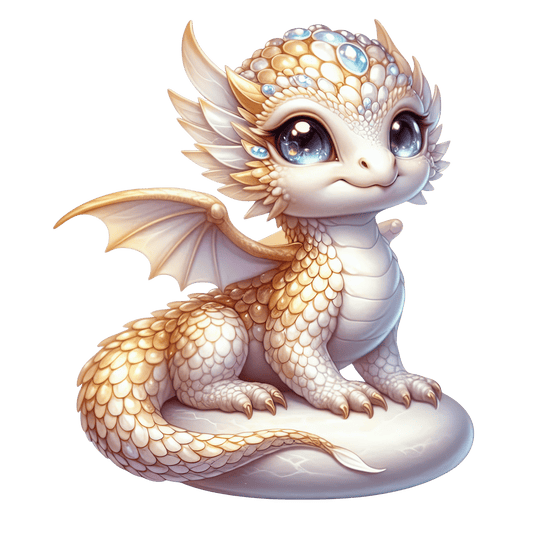 Bügelbild Elementar Drache #31