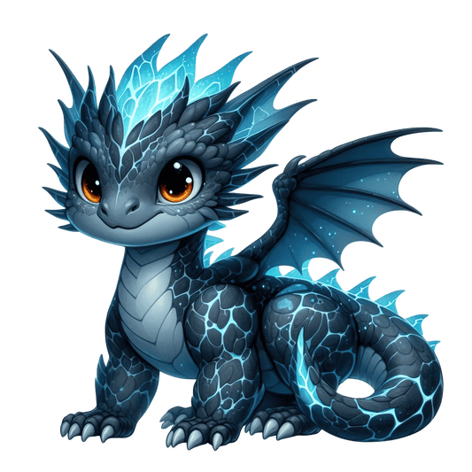 Bügelbild Elementar Drache #33