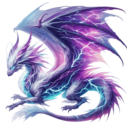 Bügelbild Elementar Drache #34