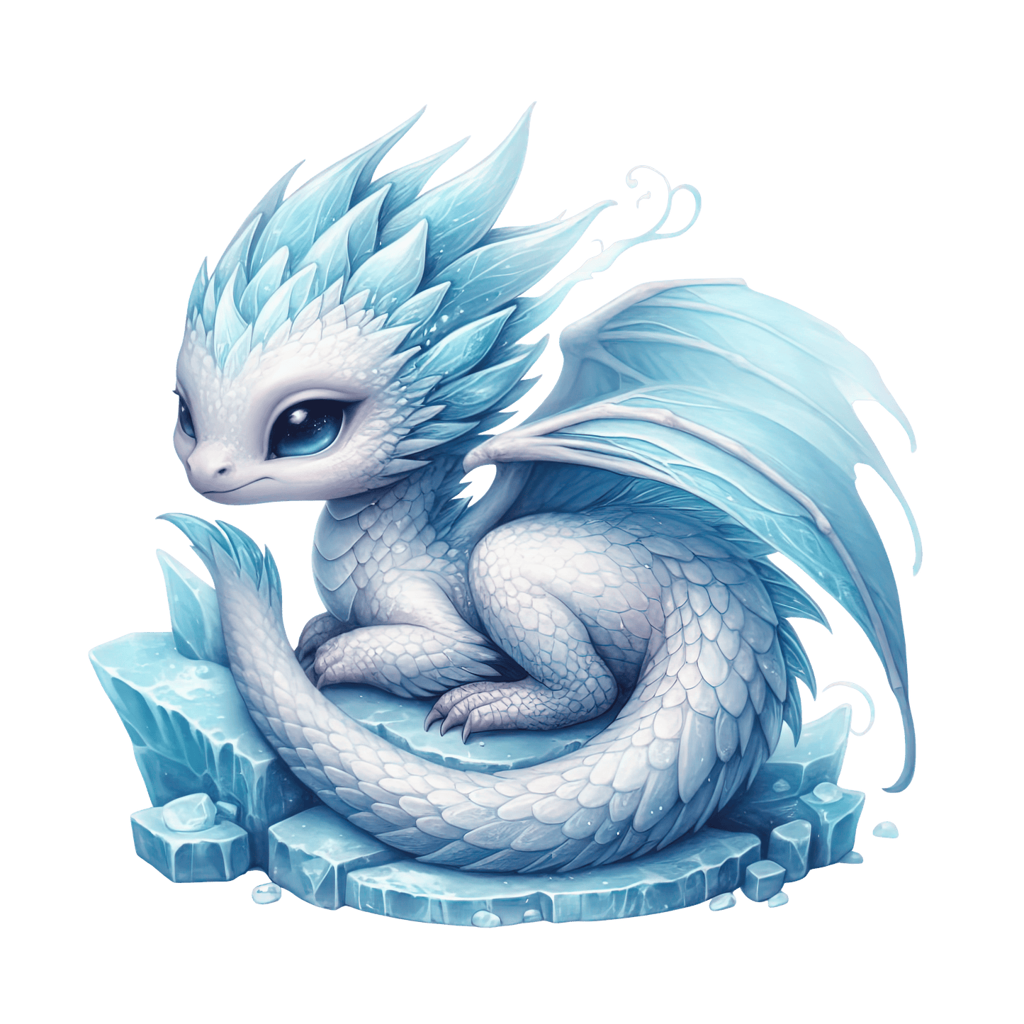 Bügelbild Elementar Drache #4