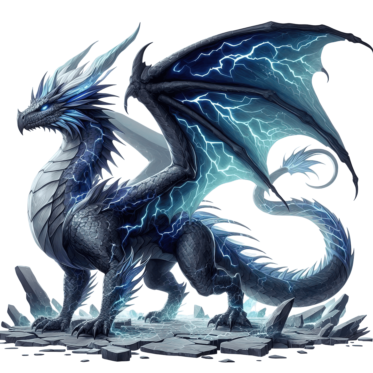 Bügelbild Elementar Drache #5