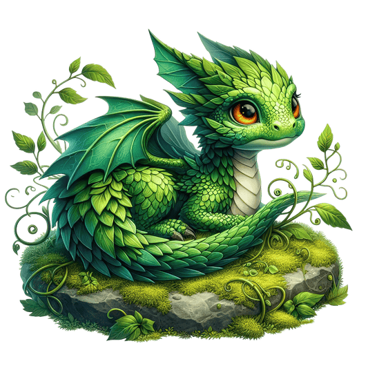 Bügelbild Elementar Drache #6