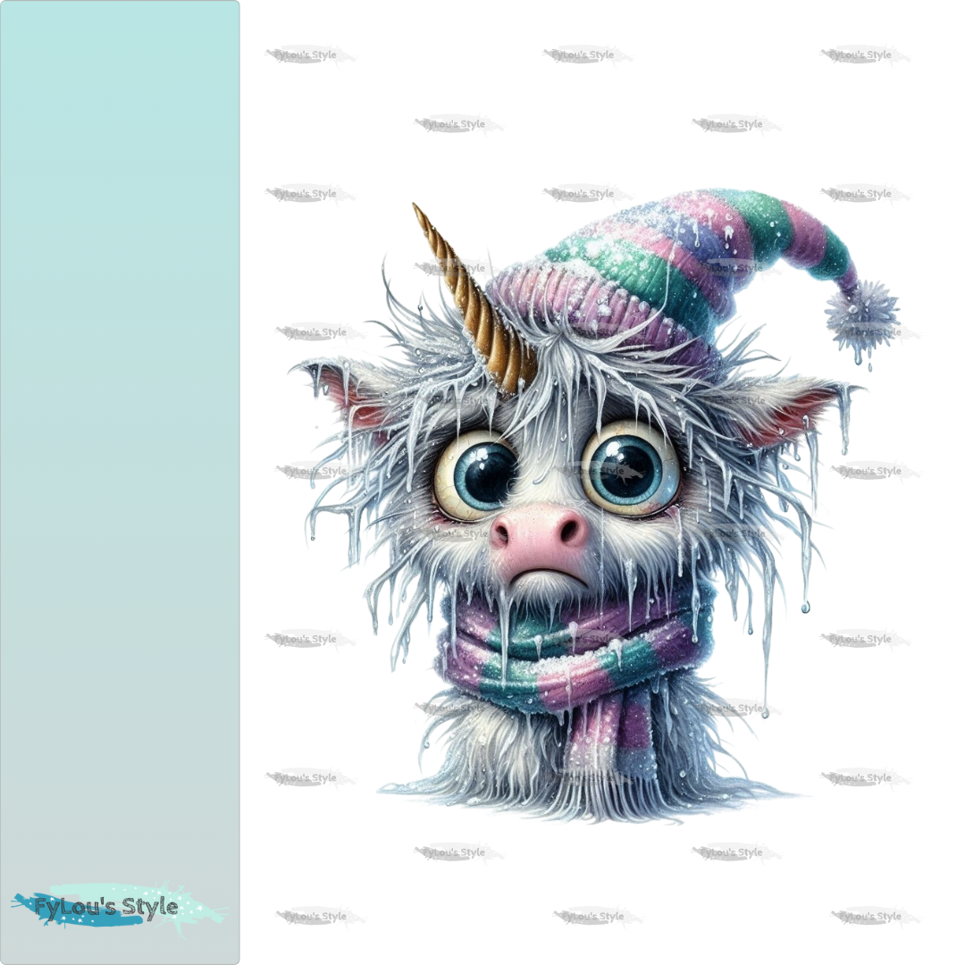 Bügelbild FrostBEULEN Einhorn #4