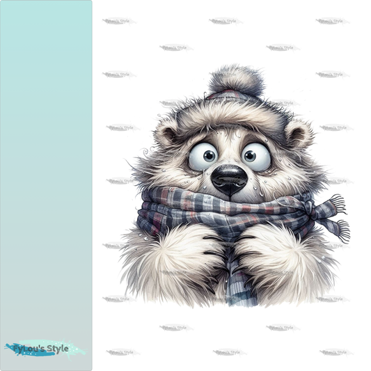 Bügelbild FrostBEULEN Eisbär #1