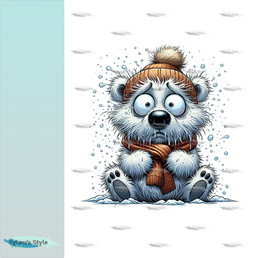 Bügelbild FrostBEULEN Eisbär #2