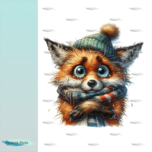 Bügelbild FrostBEULEN Fuchs #1