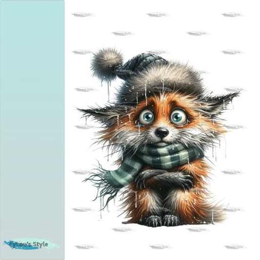 Bügelbild FrostBEULEN Fuchs #2