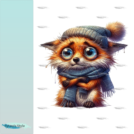 Bügelbild FrostBEULEN Fuchs #3