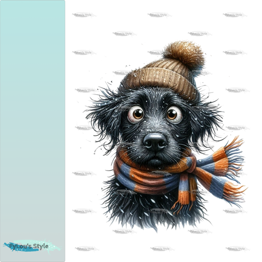 Bügelbild FrostBEULEN Hund #1