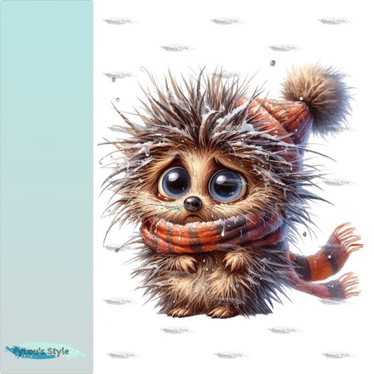 Bügelbild FrostBEULEN Igel #2