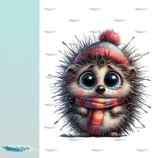 Bügelbild FrostBEULEN Igel #3