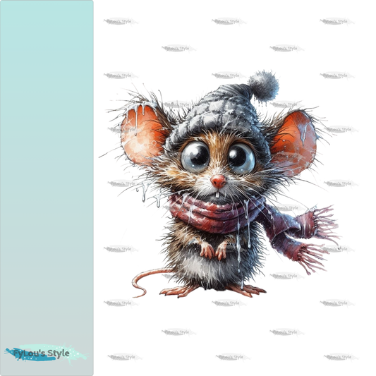 Bügelbild FrostBEULEN Maus #1