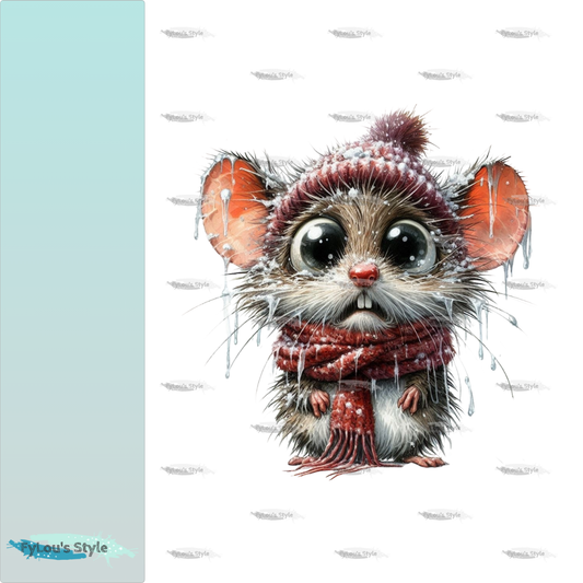 Bügelbild FrostBEULEN Maus #3
