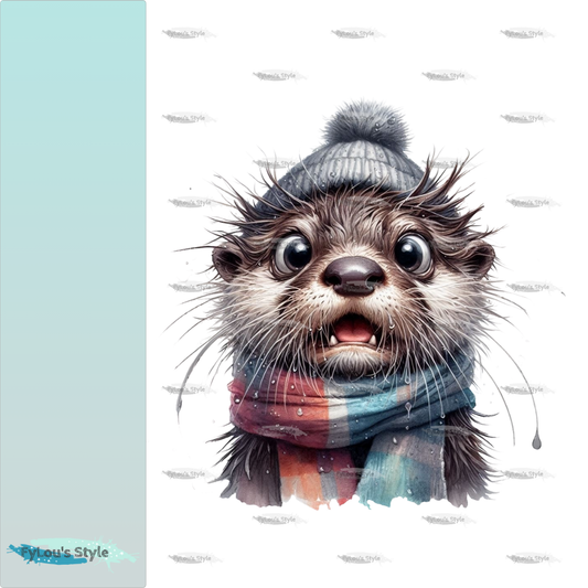 Bügelbild FrostBEULEN Otter #1