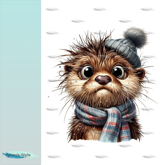 Bügelbild FrostBEULEN Otter #2